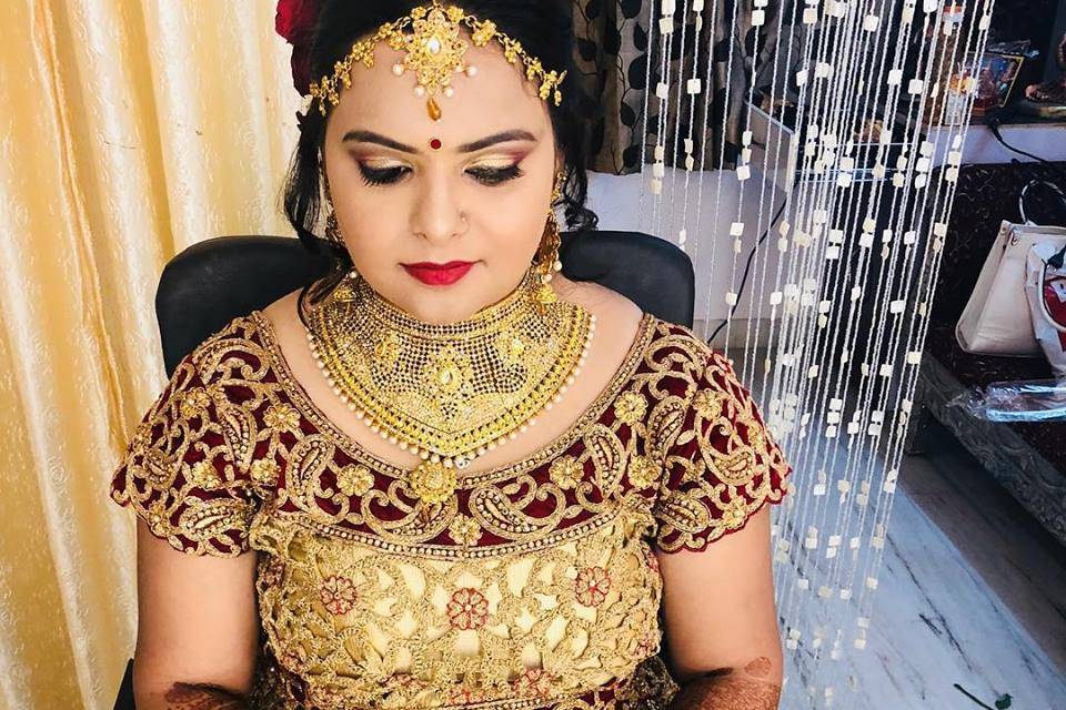 Bridal makeup