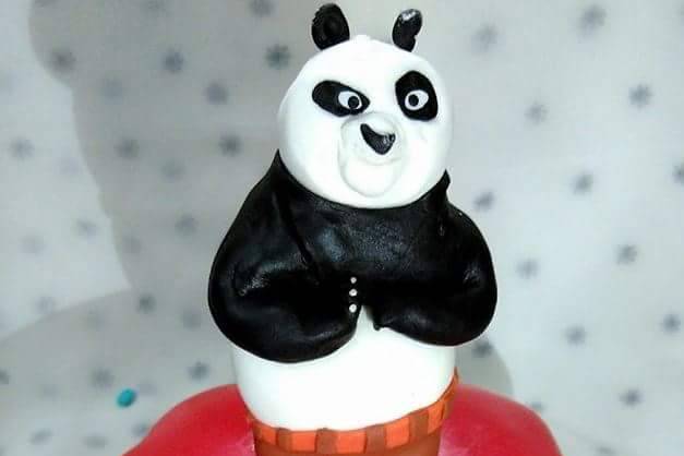 Kung fu Panda cake