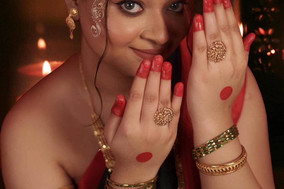 Party makeup