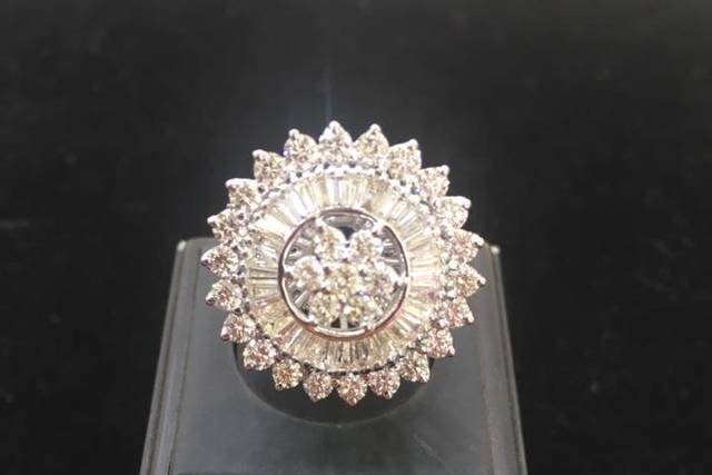 Kumkum hot sale cocktail ring