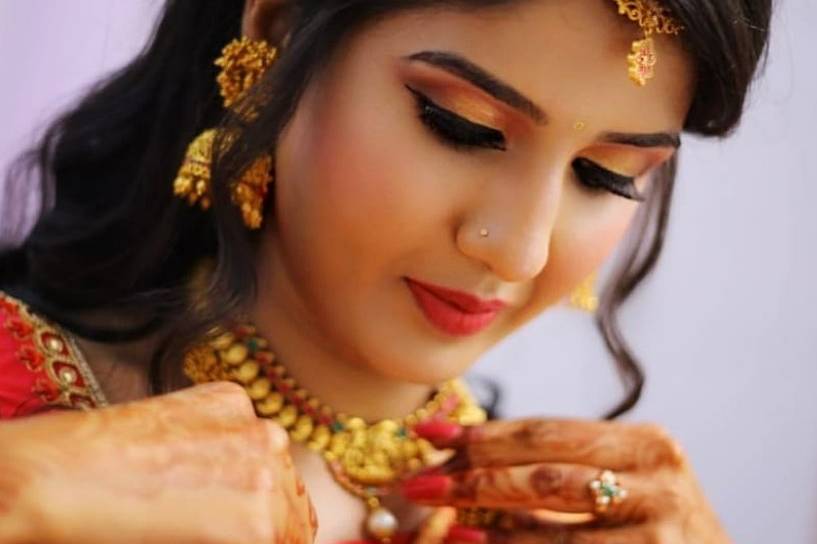 Bridal makeup