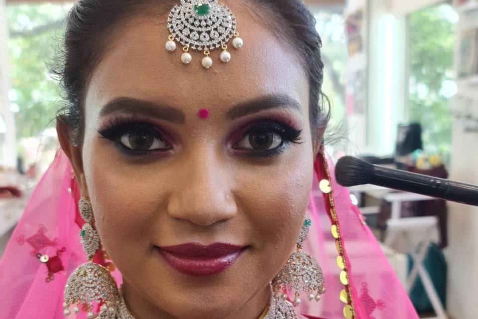 Bridal makeup