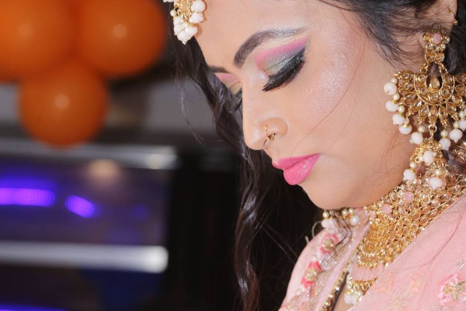 Bridal makeup