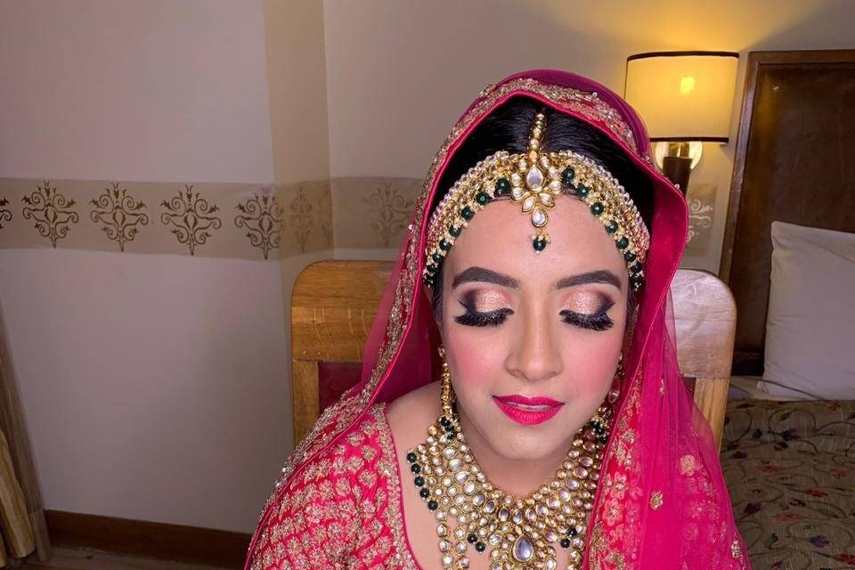 Bridal makeup