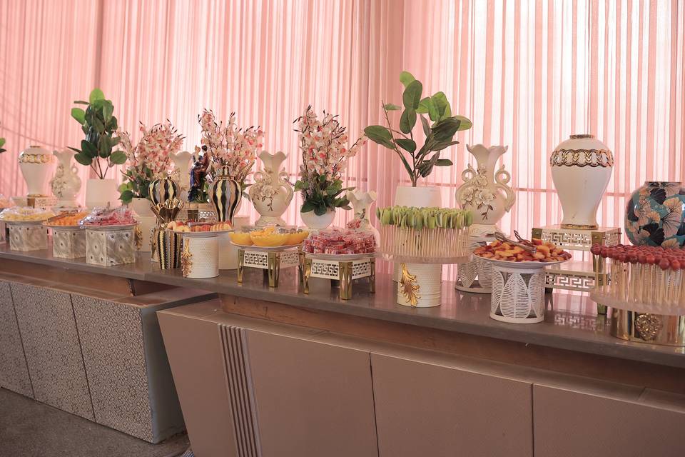 Catering setup