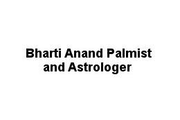 Bharti Anand Palmist and Astrologer