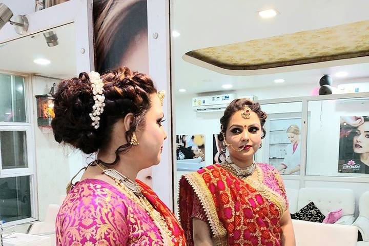 Bridal makeup