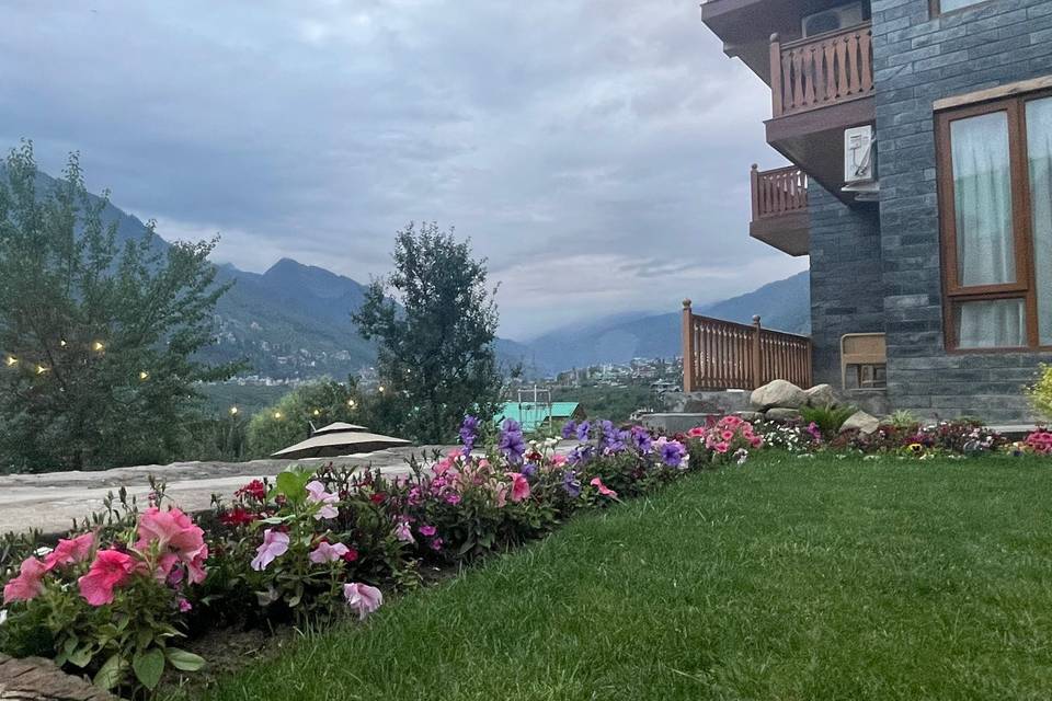 Lawn area