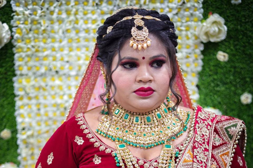 Bridal makeup