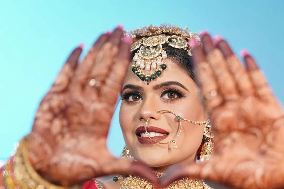 Bridal makeup