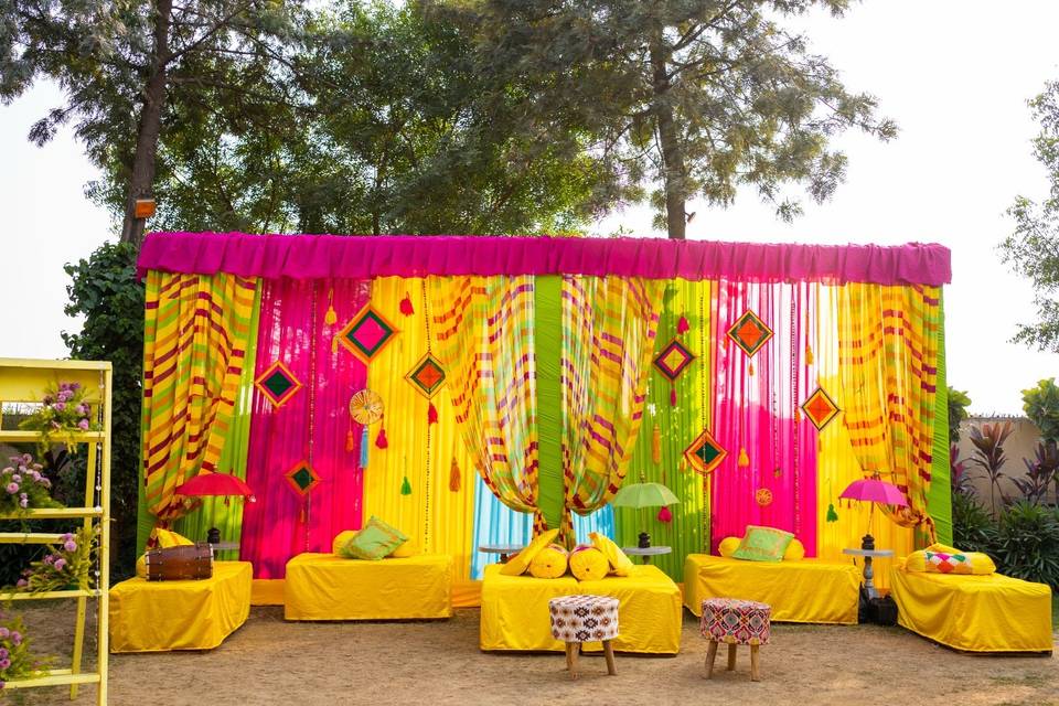 Haldi decor