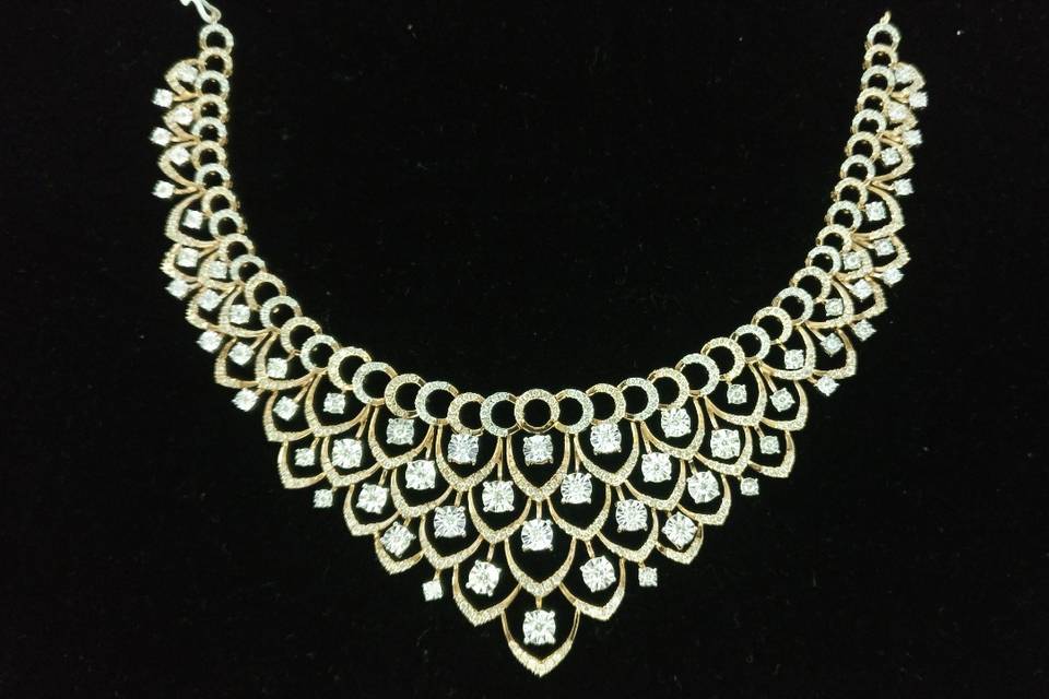 Designer Real Diamond Necklace