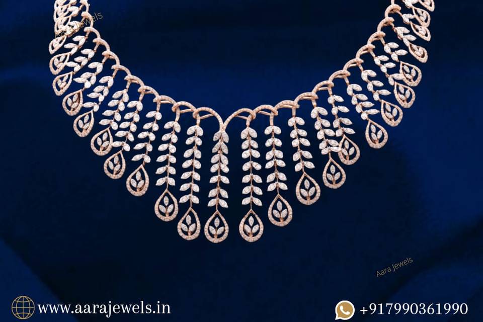 Designer Real Diamond Necklace