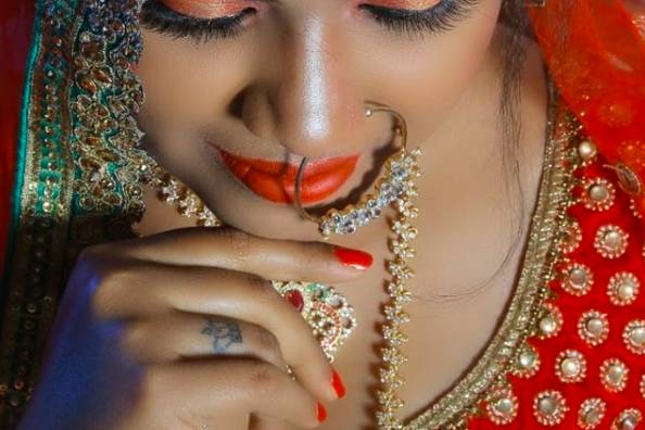 Bridal makeup