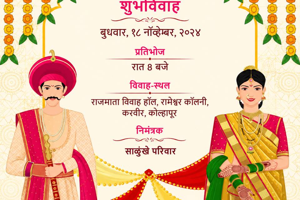 Customised invite