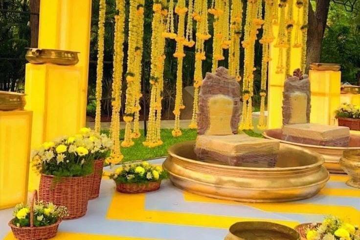 Haldi decor