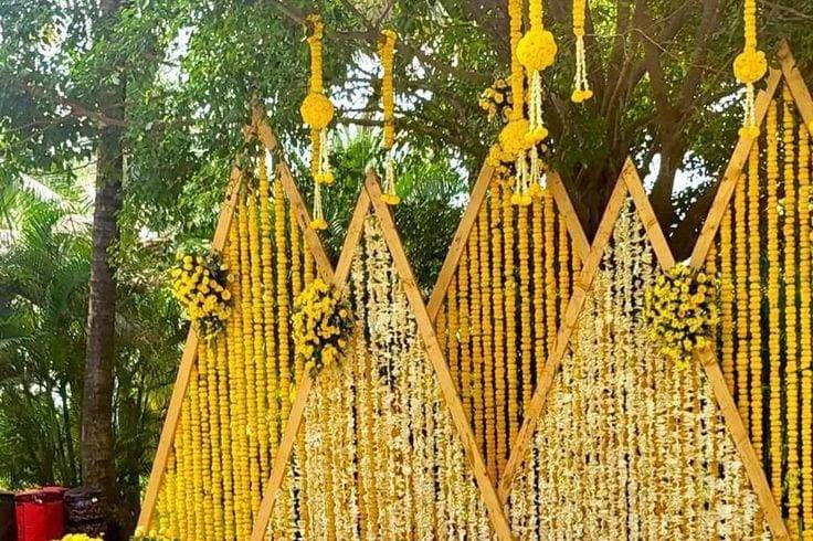 Haldi decor