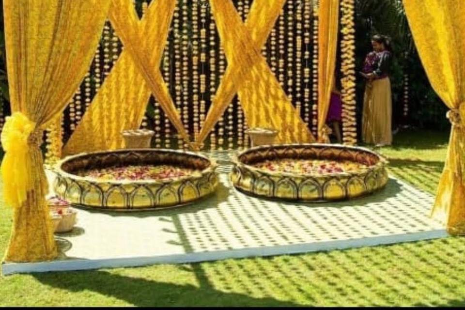 Haldi decor