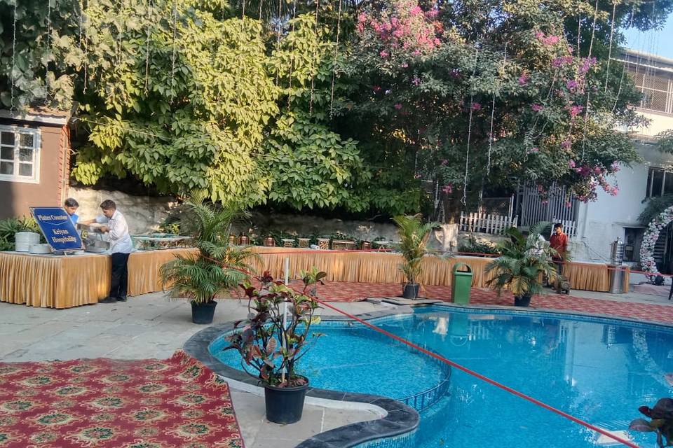 Poolside