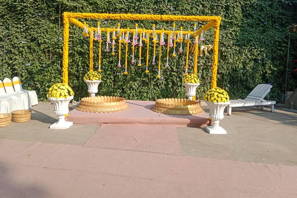 Haldi decor