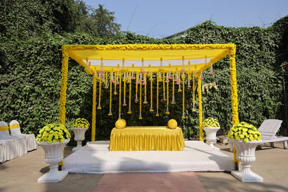 Haldi decor
