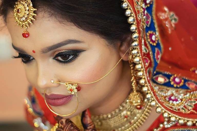 Bridal makeup