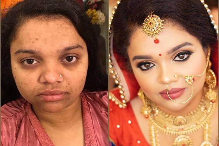 Bridal makeup