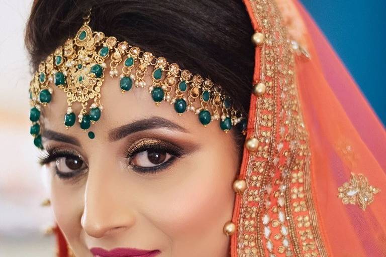 Bridal makeup