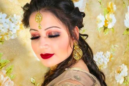 Bridal makeup