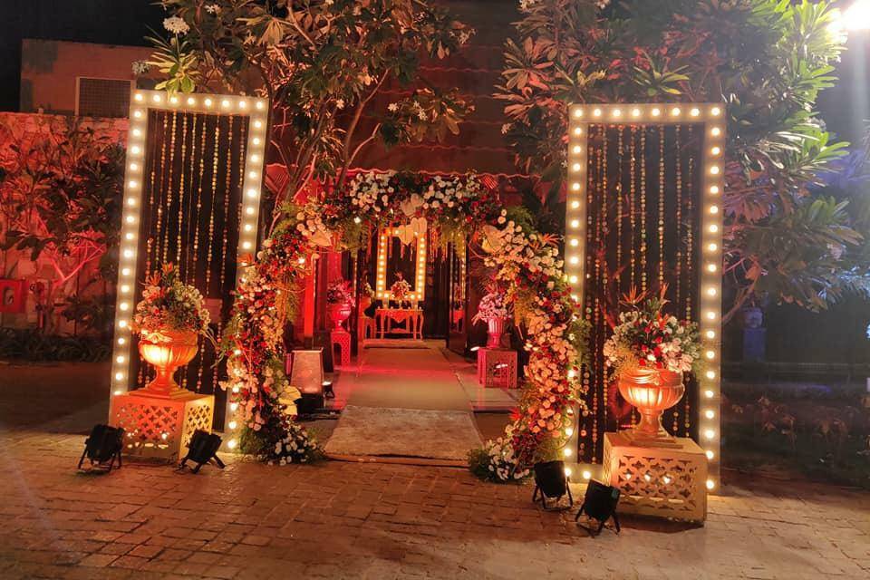 Sangeet weddng decor