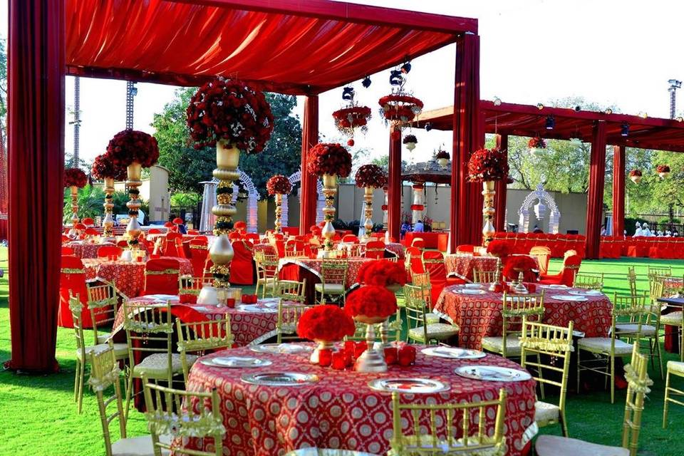 Wedding vedic decor