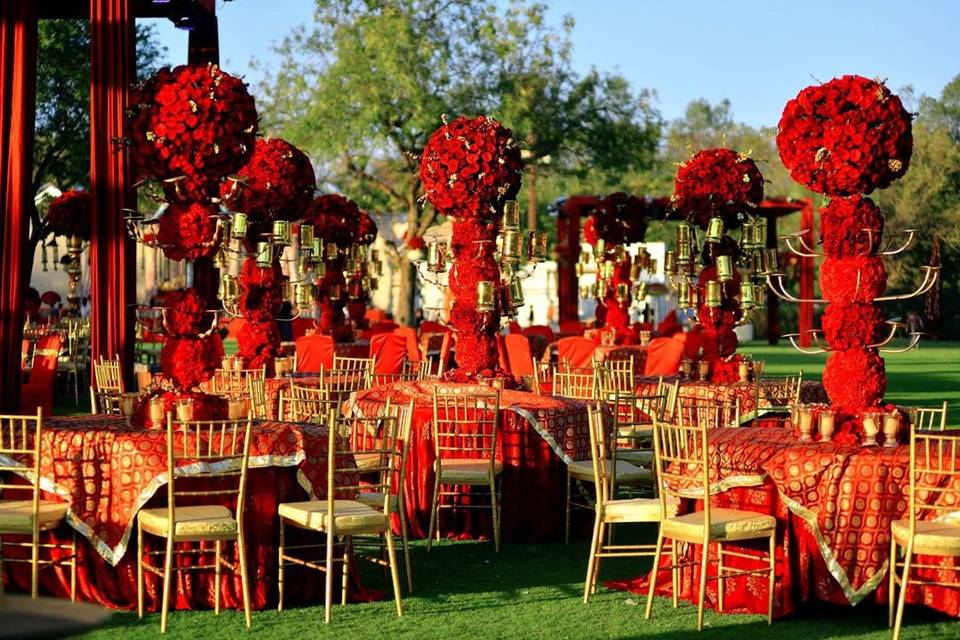 Wedding vedic decor