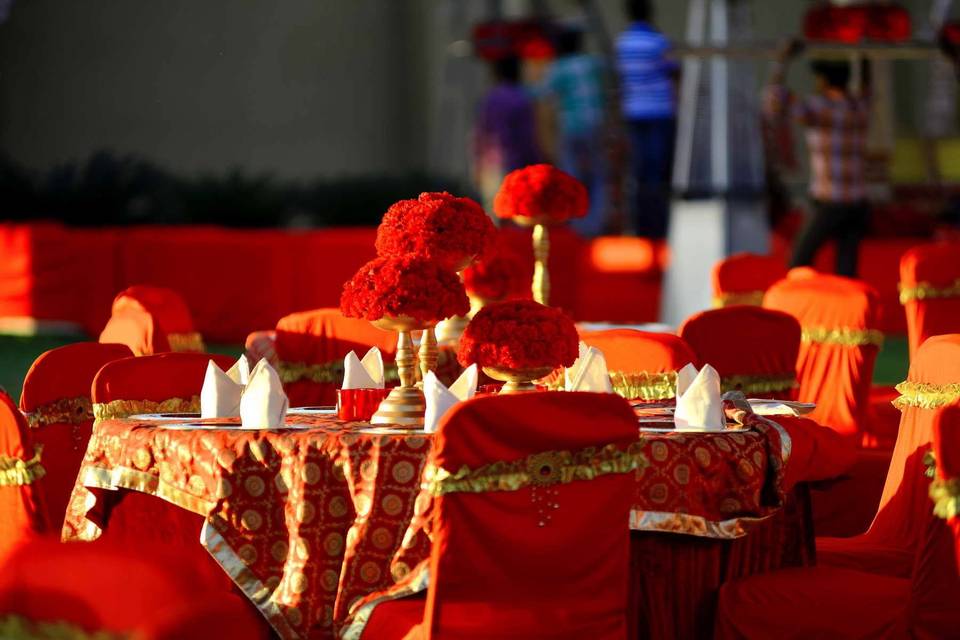 Wedding vedic decor