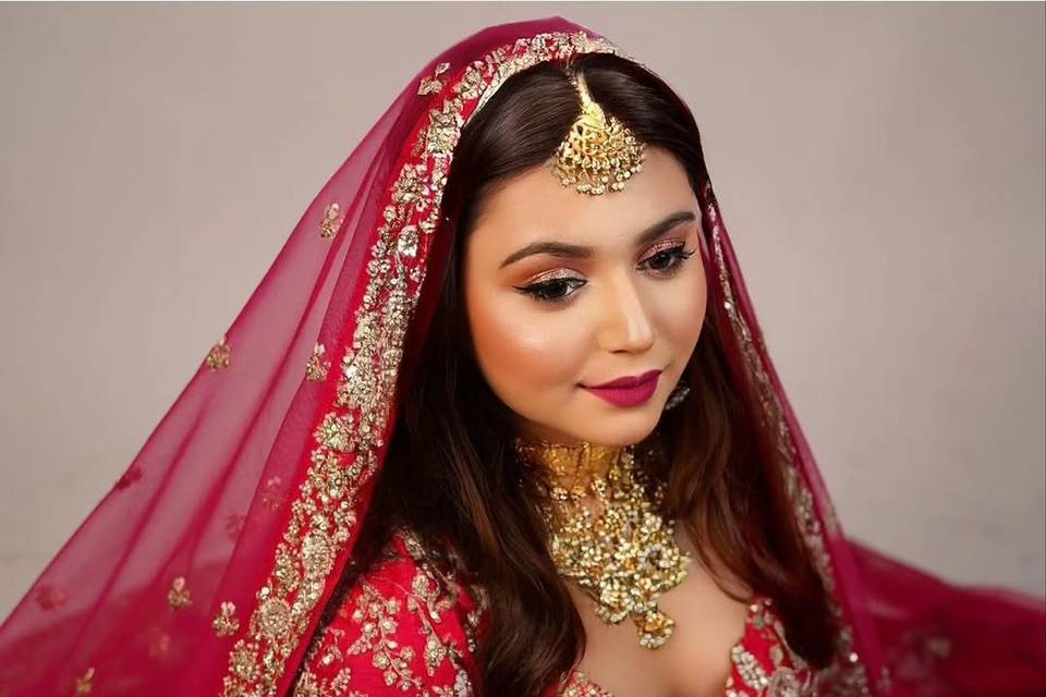 Bridal makeup