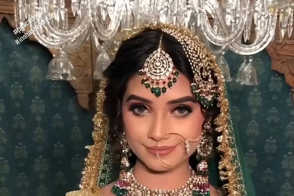 Bridal makeup