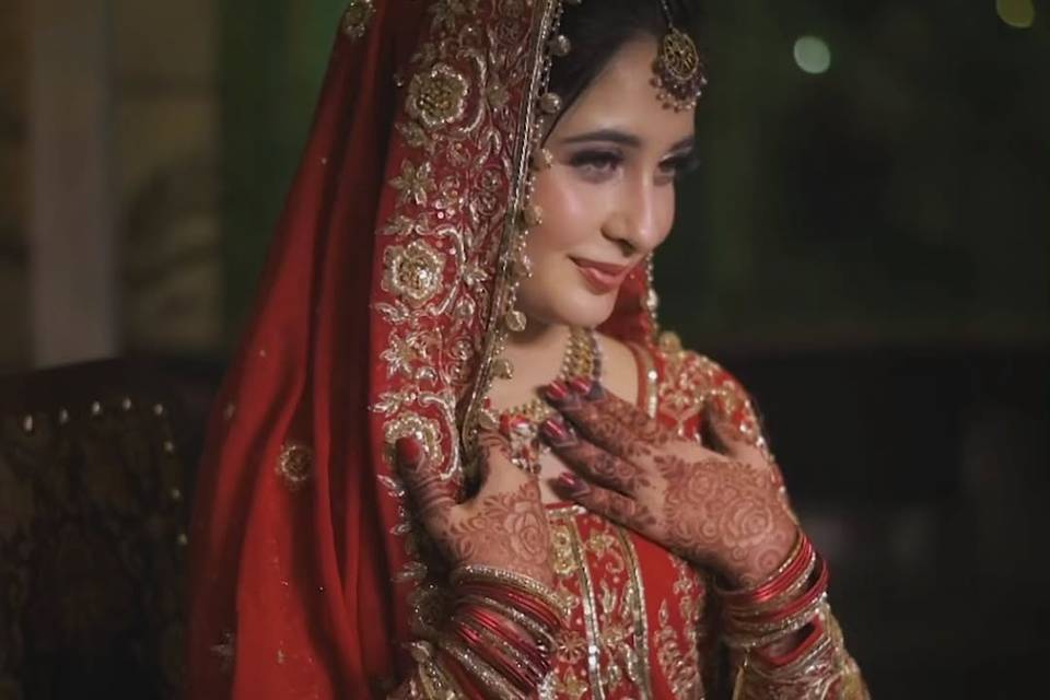 Bridal makeup