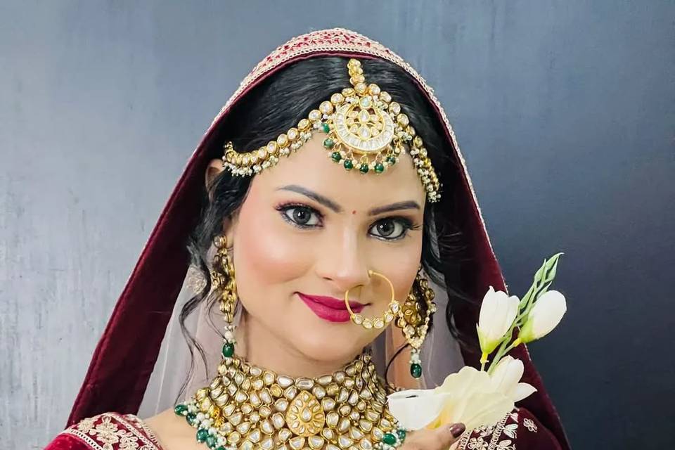 Bridal makeup