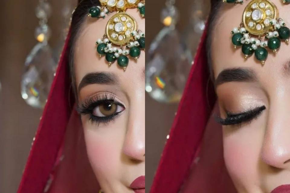 Bridal makeup