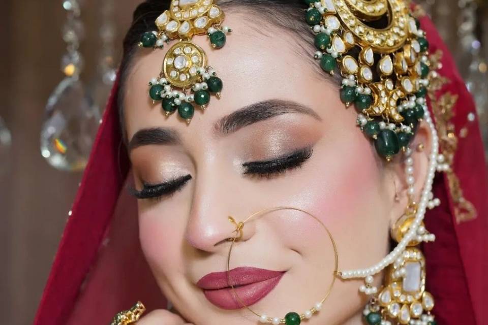 Bridal makeup