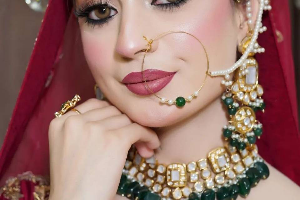 Bridal makeup