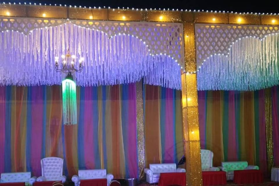 Wedding Venue - Sharad Vatika - Catering setup