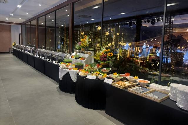 Catering setup