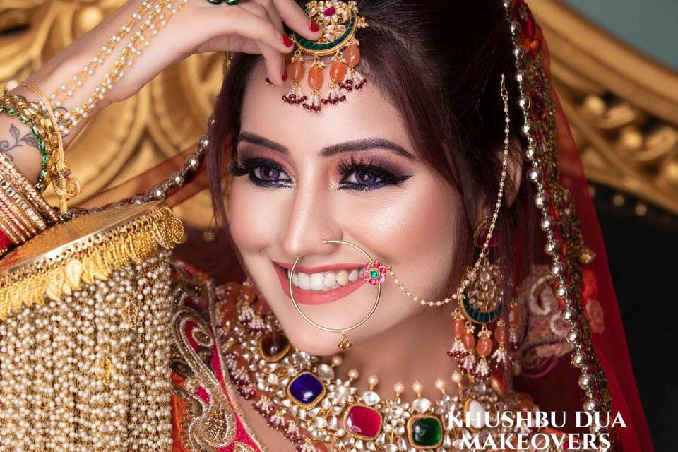 Bridal makeup