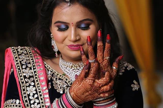 Bridal makeup