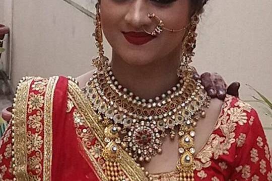 Bridal makeup