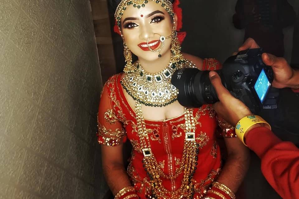 Bridal makeup