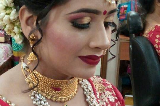 Bridal makeup