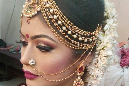 Bridal makeup