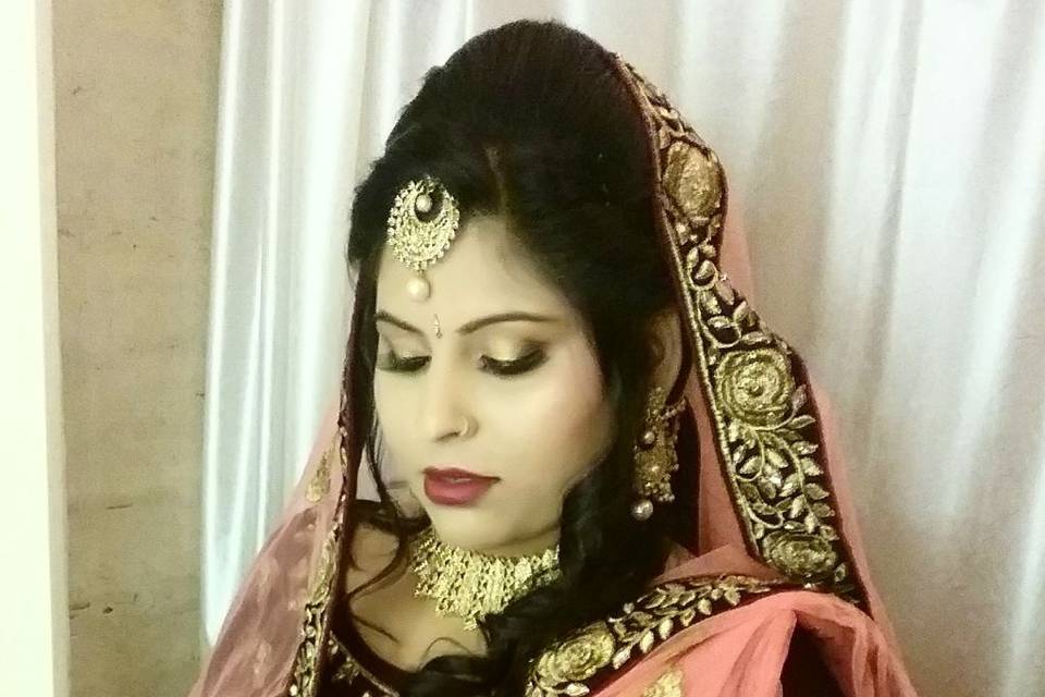 Bridal makeup