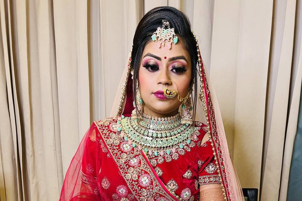 Bridal makeup